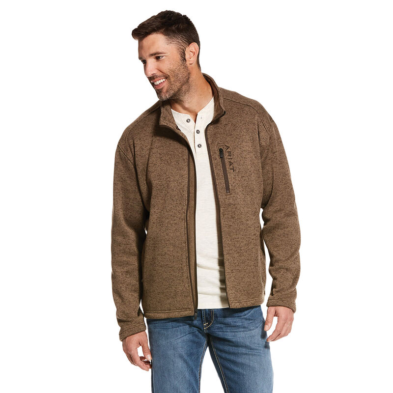 Ariat Jacke Herren - Caldwell Full Zip Braun ( VDHEB-5314 )